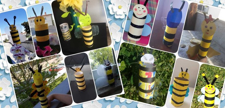 Prvašići izradili svoje pčelice u sklopu projekta "Kaštanjer prijatelj pčela"